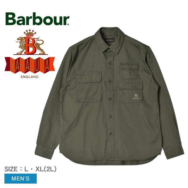 バブアー 長袖シャツ メンズ Chorlton Relaxed Twill Shirt グリーン 緑 カーキ BARBOUR MSH5539 BARACUTA バラクータ コラボ トップス シャツ ミリタリーシャツ 長袖 無地 ポケット ウエア ブランド カジュアル アウトドア ミリタリーの通販は 26,862円