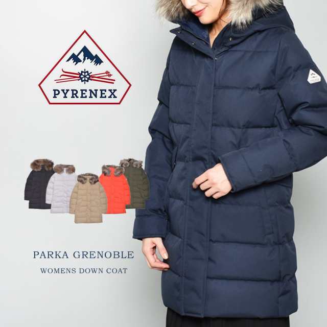 ピレネックス ダウンジャケット レディース パーカー グルノーブル HWM046 PYRENEX PARKA GRENOBLE ダウン コート 防寒  アウター ブラン｜au PAY マーケット