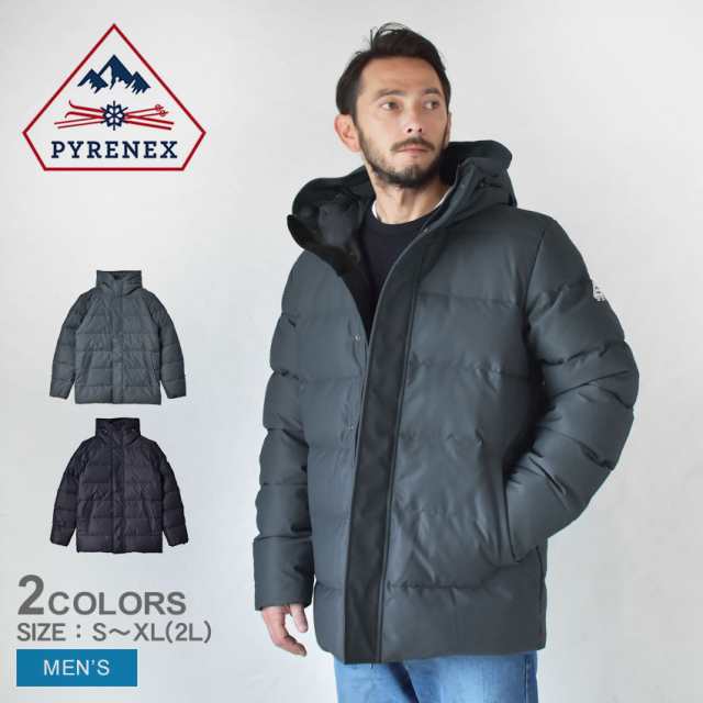 ピレネックス ダウンジャケット メンズ フェニックスジャケット ブルー 青 グレー PYRENEX HMS020P S M L XL 2L アウター ジャケット ダ