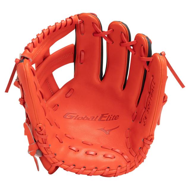 ミズノSELECT9 ソフトボールグローブ オレンジ MIZUNO (ミズノ) ソフトボール用グローブ オレンジ SELECT9
