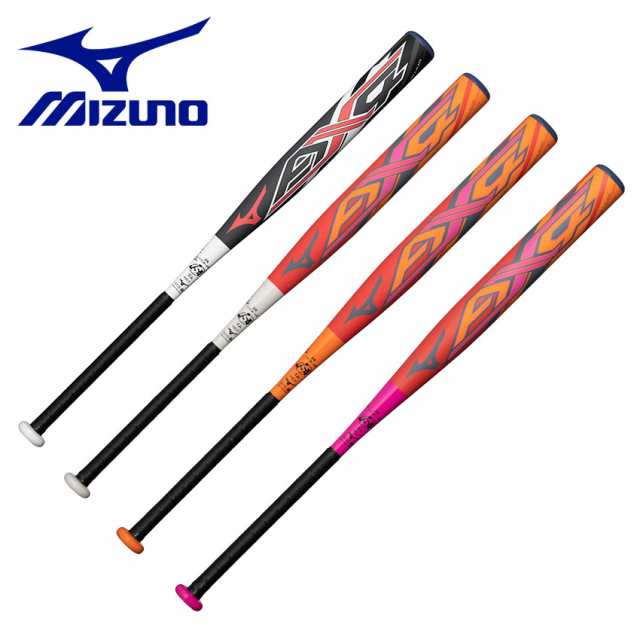 ミズノ バット MP 3号ゴム用 AX4 レッド 赤 シルバー 銀 MIZUNO 1CJFS32383 打撃 攻撃