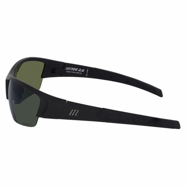 マルーチ サングラス レディース メンズ ユニセックス MV108 2.0 パフォーマンス サングラス ブラック 黒 ホワイト 白 marucci MSNV1082 野球 ベースボール サングラス 一般 大人 野球用品 スポーツ 部活 運動 ソフトボール 快適 フィットの通販は