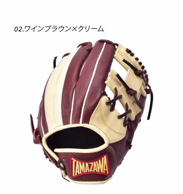 【別注モデル】玉澤スポーツ グローブ レディース メンズ 軟式グラブ　内野手用 ブラウン ベージュ TAMAZAWA THG-R50WBC THG-R50CWB 野球