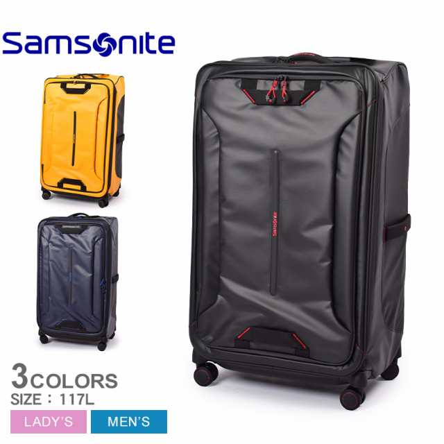 サムソナイト スーツケース レディース メンズ エコダイバー スピナー79 ブラック 黒 SAMSONITE 140886 キャリーケース キャリーバッグ 鞄 シンプル トラベル 117L 117リットル ビジネス 大容量 旅行 出張 人気 TSA おしゃれ 大型荷物の通販は