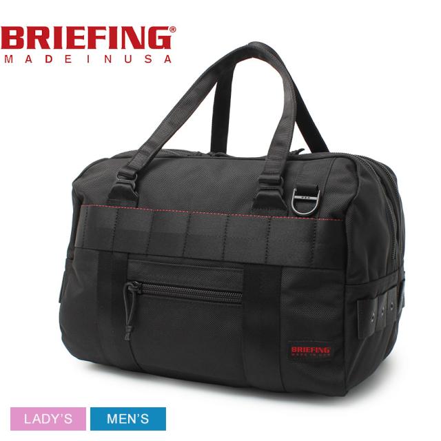 ブリーフィング ボストンバッグ レディース メンズ DUAL DUFFLE RP ブラック 黒 BRIEFING BRA231N05 鞄 かばん カバン 肩掛け 手持ち ななめ掛け ビジネス オフィス カジュアル デイリーユース デイリーバッグ 仕事 通勤 出張 耐久性
