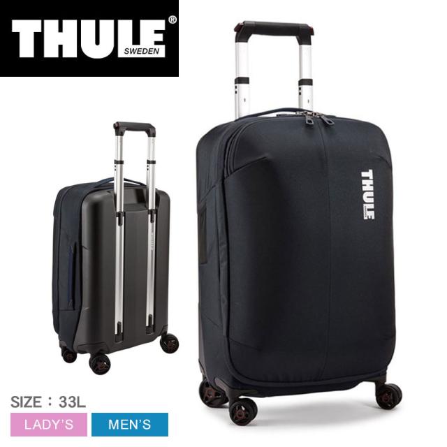 スーリー キャリーケース レディース メンズ サブテラ キャリーオン スピナー 33L ブラック 黒 THULE 3203916 キャリー デイパック ころころ 軽量 カジュアル シンプル ロゴ ビジネス アウトドア レジャー タウンユース 鞄 旅行 耐久の通販は