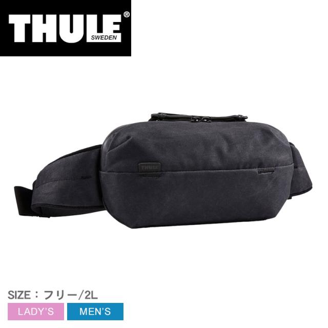 スーリー ボディバッグ レディース メンズ スリングバッグ ブラック 黒 THULE 3204727 ウエストポーチ 鞄 バッグ 旅行 アウトドア 収納 耐水 シンプル おしゃれの通販は