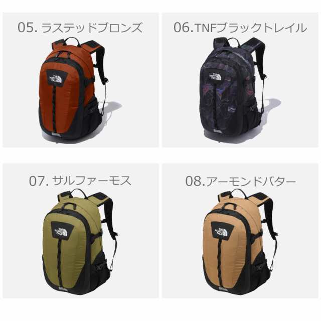 ザ ノースフェイス バックパック レディース メンズ ホットショット ブラック 黒 ネイビー グレー カーキ オレンジ マルチ THE NORTH  FAC｜au PAY マーケット