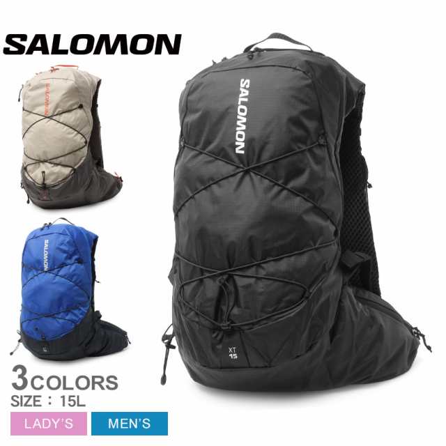 サロモン バックパック レディース メンズ XT 15 SET ブラック 黒 ブルー 青 SALOMON LC2184300 LC2184500 LC2184400 鞄 バッグ リュック