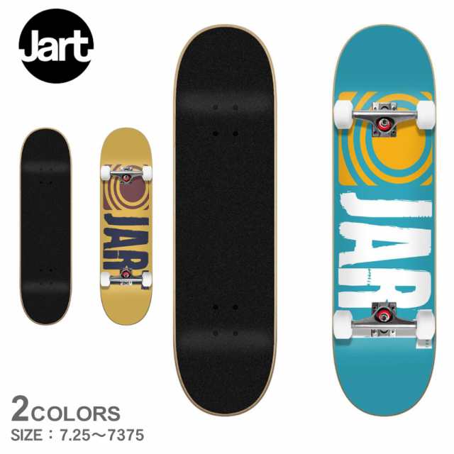 ジャート スケートボード コンプリートデッキ レディース メンズ CLASSIC MINI COMPLETE ブルー 青 イエロー ブラック 黒 JART SKATEBOARDS JACO0022A001 JACO0022A002 スケート スケートボード スケボー コンプリート デッキ ストリート ◇50%OFF◇の通販は 14,256円