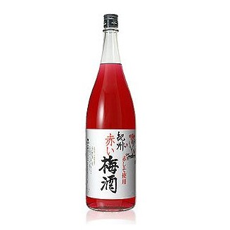 6本セット 中野ＢＣ　紀州「赤い梅酒」　 1800ml×6本