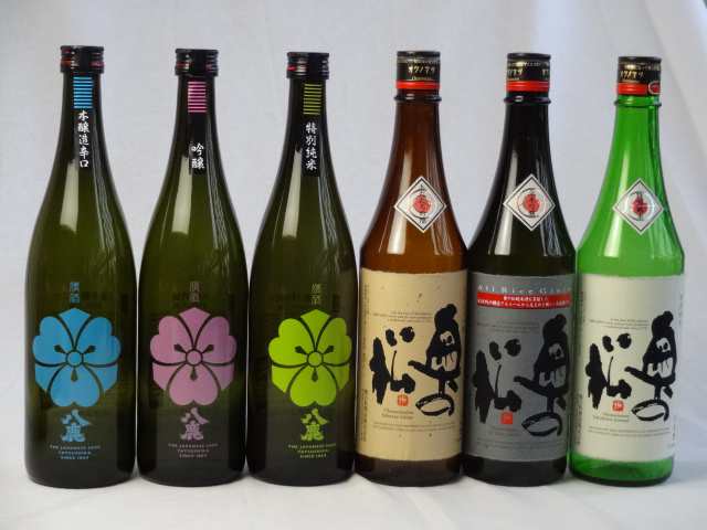 伝統蔵が誇る日本酒福袋6本セット 八鹿酒造 (吟醸 本醸造辛口 特別純