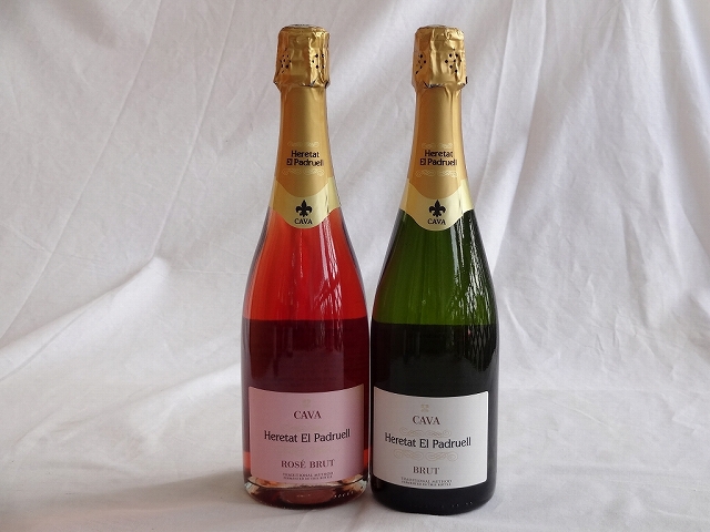 スペインスパークリングワイン白ロゼセット　カヴァ　エレタット　エル　パドルエル　ブリュット　白3本　ロゼ3本（スペイン） 辛口750ml×6本の通販は 8,683円