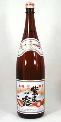 【 6本セット】軸屋酒造　芋焼酎　紫尾の露　1800ｍｌ