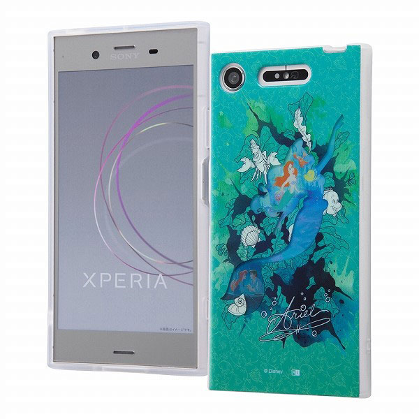 Xperia Xz1 So 01k Sov36 701so ケース ソフトケース Tpu ディズニーキャラクターレイヤーアート アリエルの通販はau Pay マーケット セレクトショップiine