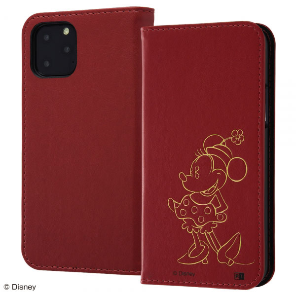 Iphone11 Pro ケース 手帳型 ディズニーキャラクター ホットスタンプ ミニーの通販はau Pay マーケット セレクトショップiine