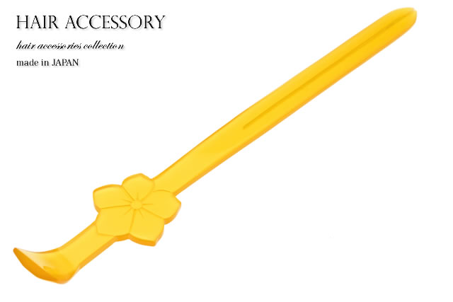 平打簪 べっ甲色 鼈甲色 桔梗 花 花魁 おいらん 髪飾り かんざし ヘアアクセサリー 成人式 パーティー コスプレ 日本製 和装 の通販はau Pay マーケット Soubien