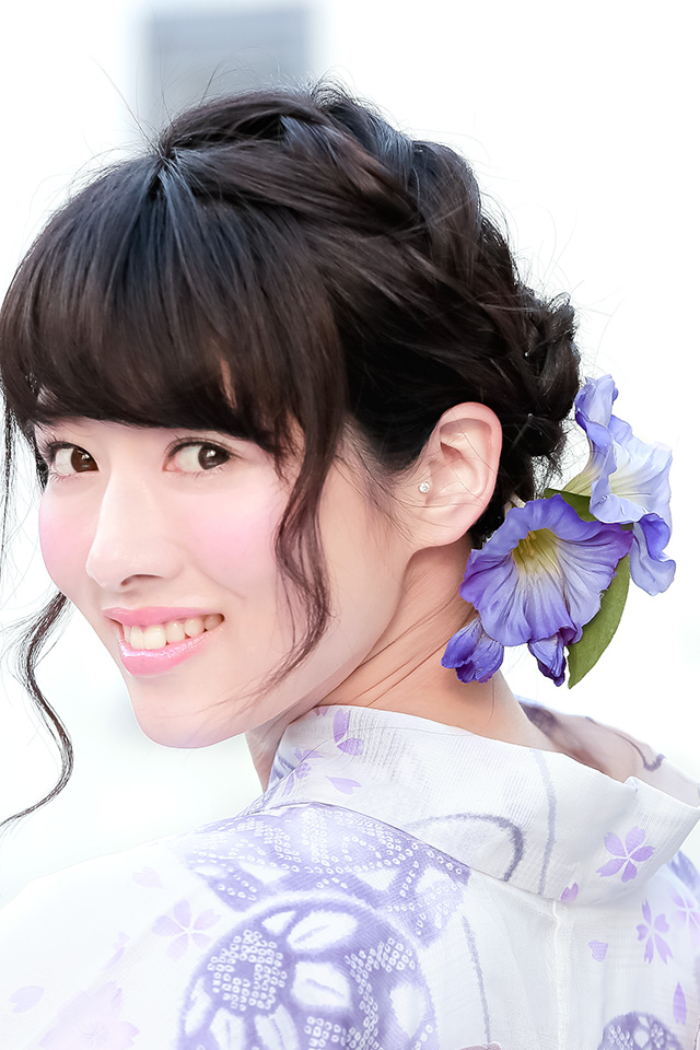 髪飾り 紫 パープル 朝顔 アサガオ あさがお 花 フラワー くちばしクリップ 浴衣向き 夏 髪かざり ヘアアクセサリーの通販はau Pay マーケット Soubien