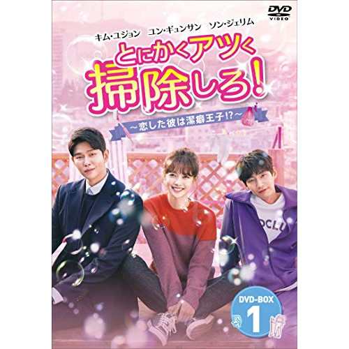 【取寄商品】DVD/海外TVドラマ/とにかくアツく掃除しろ!〜恋した彼は潔癖王子!?〜DVD-BOX1