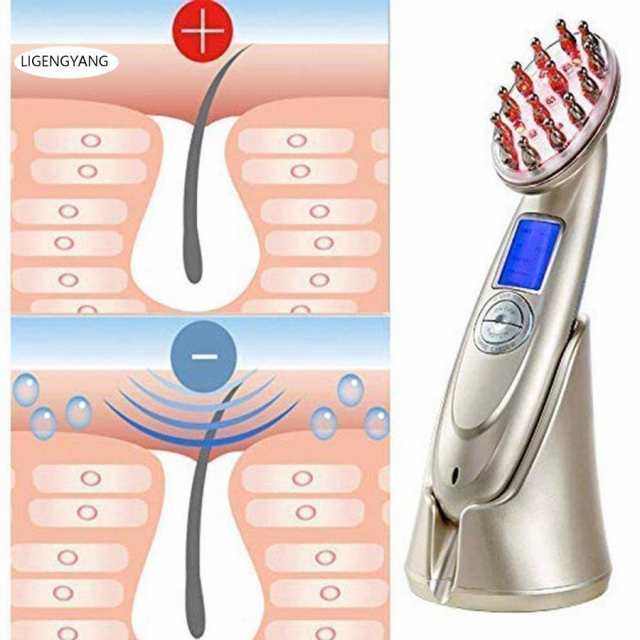 電動 育毛 RF温熱 EMS 赤外線LED搭載 光エステ 多機能電動ヘアブラシ 発毛促進 頭皮マッサージ器 電動 ブラシ ワイヤレス赤外線の通販はau  PAY マーケット - プロッシモショップ | au PAY マーケット－通販サイト