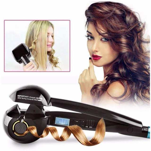 オートカールアイロン ミラカール ヘアアイロン 自動コテ hair curler ８秒自動巻き 自動巻きヘアアイロン ホットカーラー  電動ヘアカーの通販はau PAY マーケット - ビックアップル２８２８ | au PAY マーケット－通販サイト