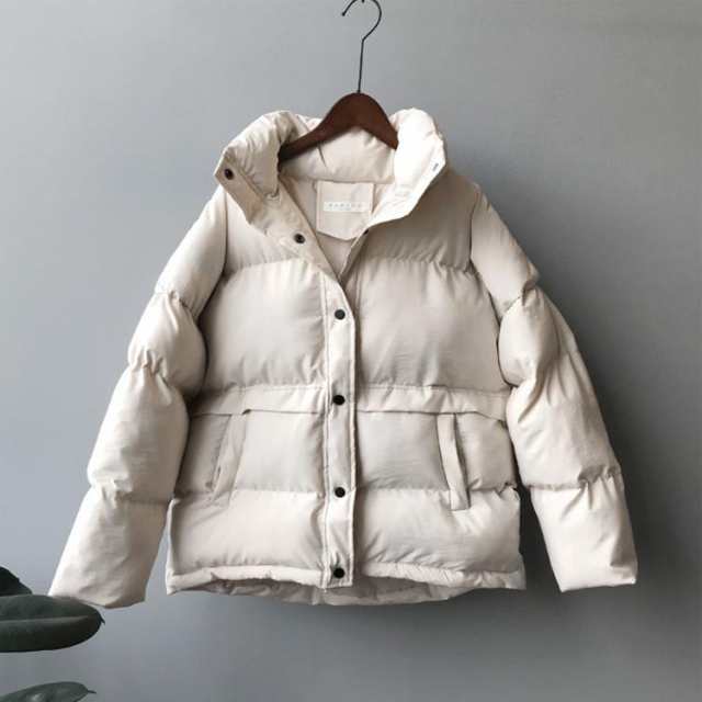 【クーポン利用で30%OFF】コート レディース オーバーサイズ スタンドカラー 中綿 フェイクダウン ジャケット 冬 フェイク ダウンジャケットの通販は