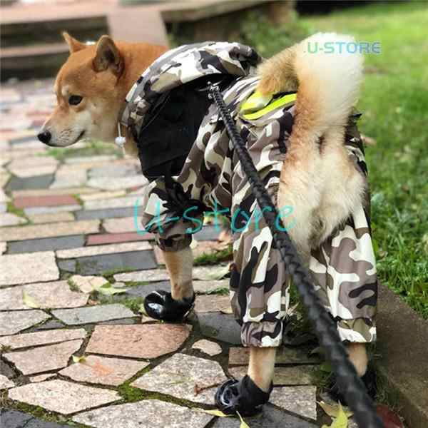 犬用 防水服 レインコート 犬服 レトリバー犬 ゴールデン犬 雨具 防雨犬の服 小型犬 中型犬 犬レインコート 犬の服 ドッグウェア