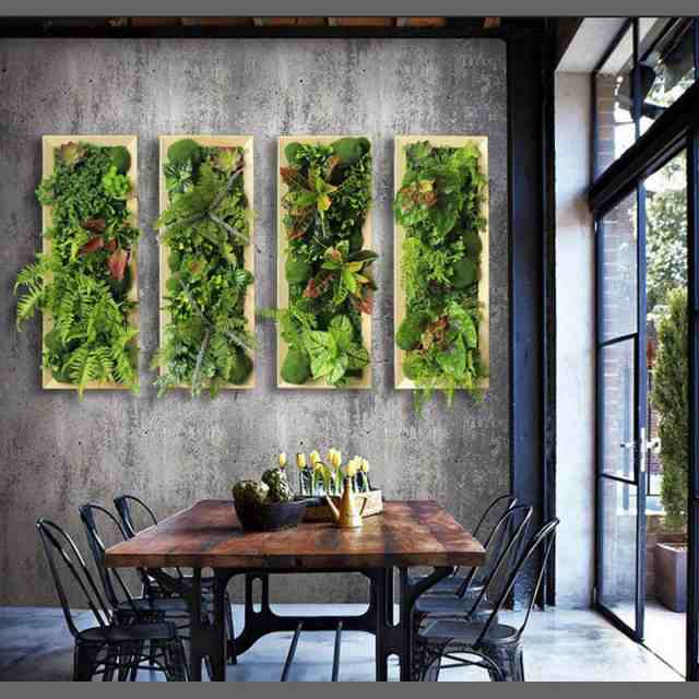 壁飾り 観葉植物 お花壁飾り 壁掛けインテリア ウォールディスプレイ