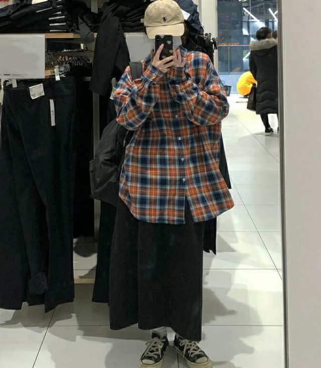 チェックシャツ レディース トップス 長袖 チェック柄 シャツ 襟