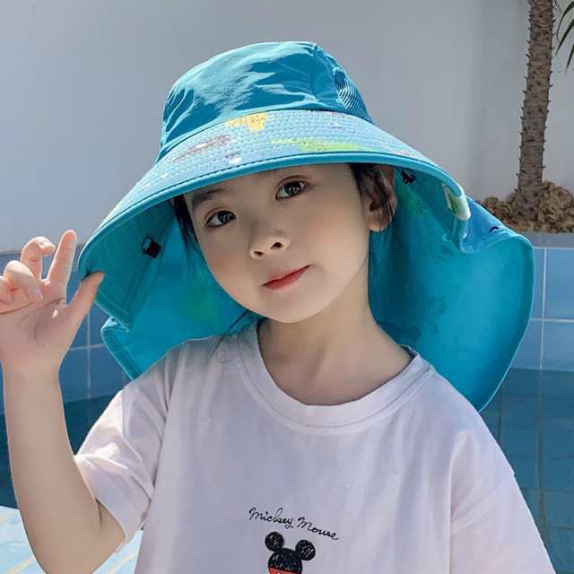 2023新品可愛い男の子女の子帽子メッシュ夏用ハット ベビーキッズ