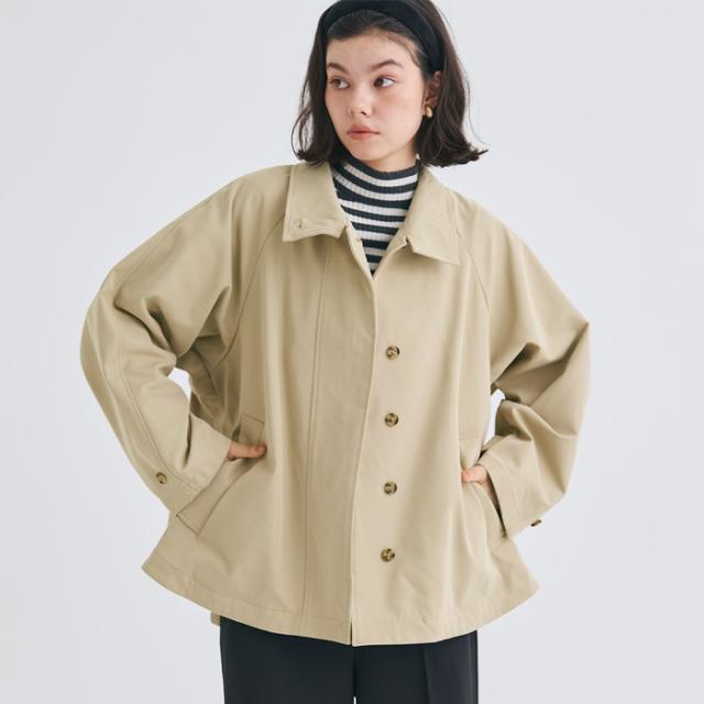 フレアスタンドカラーコート レディース 送料無料/メール便不可の通販は 5,161円