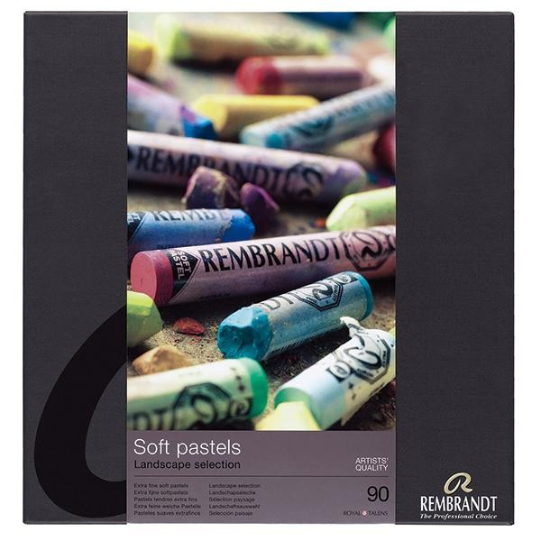 REMBRANDT レンブラント ソフトパステル 90色セット 風景画用 T300C90L 473423 |b03_1