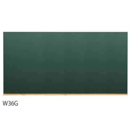 馬印 木製黒板(壁掛) グリーン W1800×H900 W36G |b03