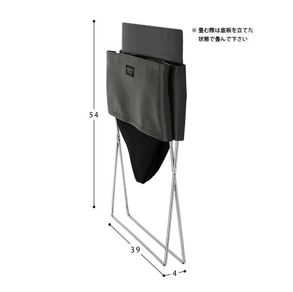 日本製 SAKI(サキ) ミニサイドワゴン 合皮 Sサイズ R-360 ブラック |b03