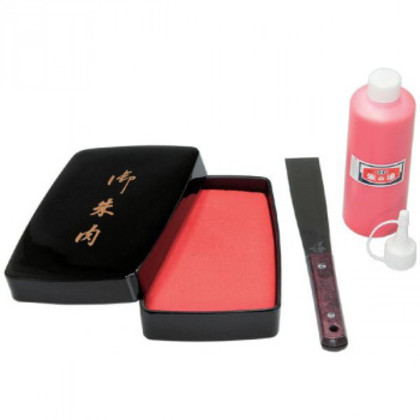寺院用朱肉セット(朱の油・ヘラ付き) 小 SN-501 |b03