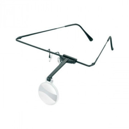 エッシェンバッハ ラボ・フレーム 眼鏡のように耳に掛けるフレームタイプの作業用ルーペ (4.0倍) 1644-54 |b03