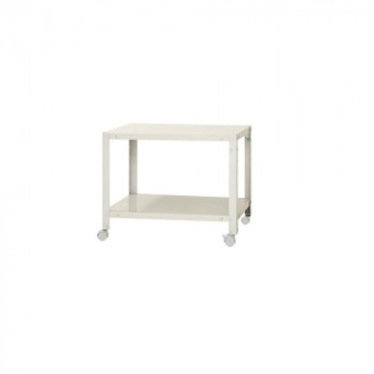 スマートラック NSTR-K036 キャスター付き 間口600×奥行400×高さ485mm 2段 ホワイト |b03