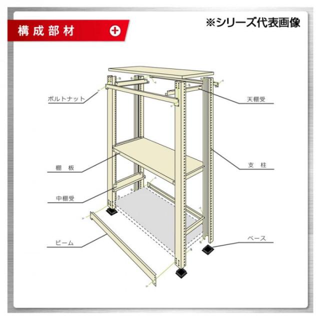 軽中量仕合わせ 耐荷重200kg印字機 繋ぎ合わせる 間口1500×奥ふかさ450×高さ900粍 3段 象牙色 |b03