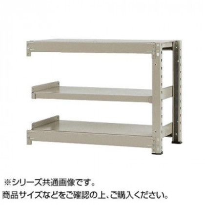 中量仕合わせ 耐荷重500kg印字機 繋ぎ合わせる 間口900×奥ふかさ600×高さ900粍 3段 ニュー象牙色 |b03