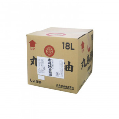 丸島醤油 御勤め用 有機純然たる醤油(濃口) 18L 1257 |b03