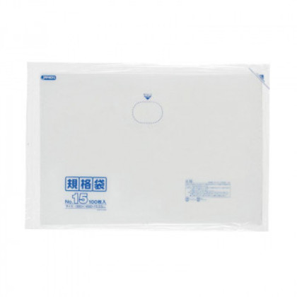 ジャパックス LD規格袋 厚み0.030mm No.15 透明 100枚×10冊×2箱 K-15 |b03 9,411円