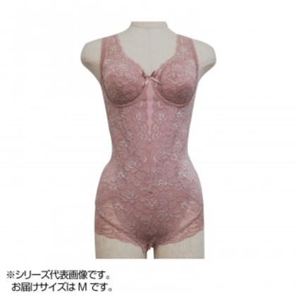 TAMURA Yauco 総レース多機能ボディスーツ TYN90 アッシュローズ M-TYN90-111-M |b03