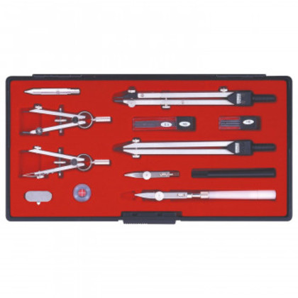 KD型製図器 SE 14品組A 1-730-7020 |b03
