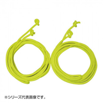 鵜沢ネット ダブルダッチ・シングル用蛍光色・スクールパック 10本1組 8mm×3.6m・ポリエステル 15415 |b03