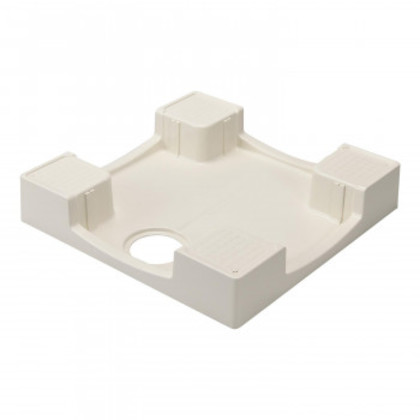 テクノテック 洗濯機用かさ上げ防水パン セーフガードパン TPW700-CW1-GN アイボリーホワイト 専用ガードなし |b03