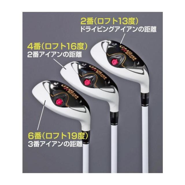 グラスハンタードライビングユーティリティー 4番 シャフト硬度SR UT-15(4SR) |b03_5