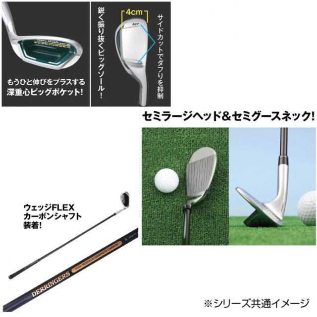 デリンジャー高反発スペシャルウェッジ AW DW-01(AW) |b03