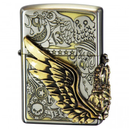 ZIPPO フォーチューンヘッド Ni＆BSコンビネーション古美 |b03