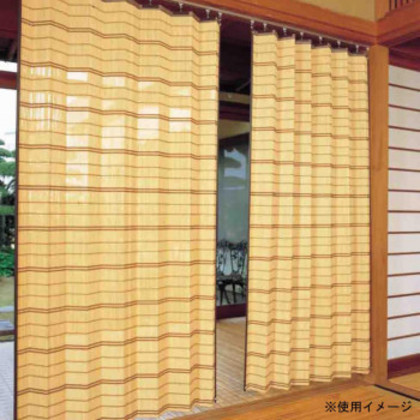竹すだれカーテン 約100×170cm TC52170 |b03