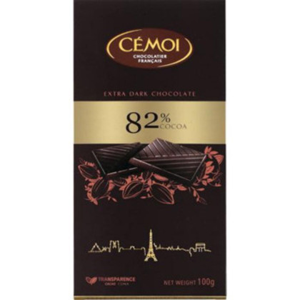 セモア 82％ダークチョコ 100g 17セット 001006 |b03